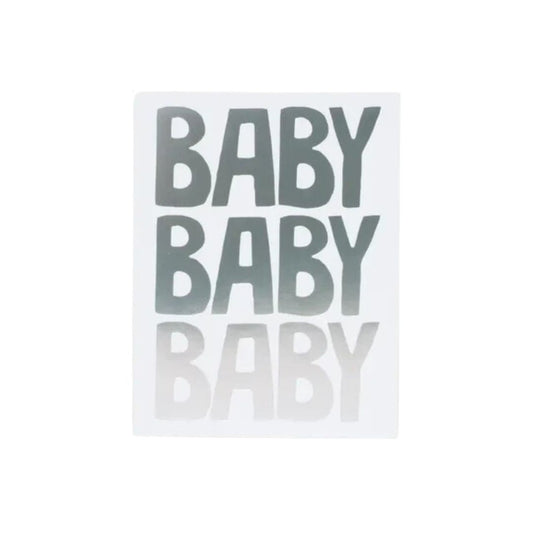 Baby Baby Baby Card