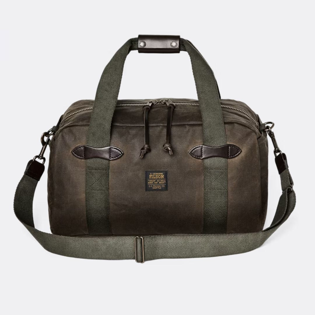 Tin Cloth Small Duffle Bag (Otter Green)