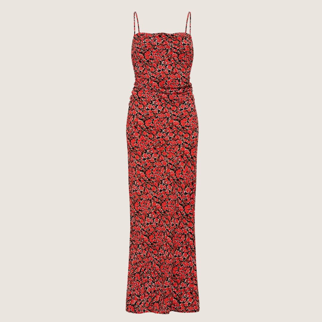 Rosas Midi Dress (Salema Floral)